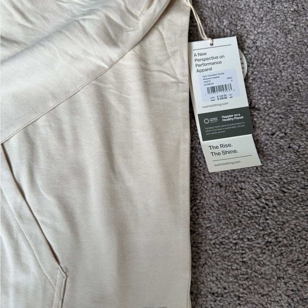 Vuori Cream Hoodie